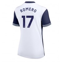 Tottenham Hotspur Cristian Romero #17 Domáci Ženy futbalový dres 2024-25 Krátky Rukáv